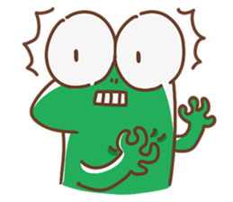 Kougua Frog Incoming sticker #15530506
