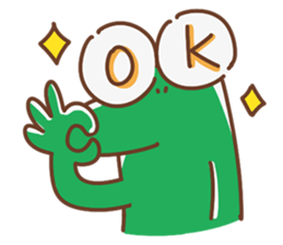 Kougua Frog Incoming sticker #15530508