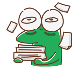 Kougua Frog Incoming sticker #15530513