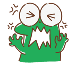 Kougua Frog Incoming sticker #15530521