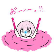 idol otaku-chan6 -DEEP PINK- sticker #15530537