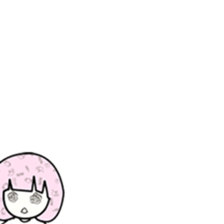 idol otaku-chan6 -DEEP PINK- sticker #15530539