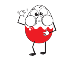 Funny Egg Emoticons, Animated sticker #15530626