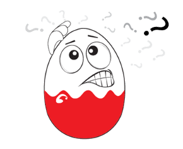 Funny Egg Emoticons, Animated sticker #15530635