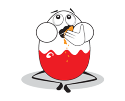 Funny Egg Emoticons, Animated sticker #15530642