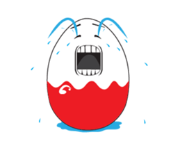 Funny Egg Emoticons, Animated sticker #15530644