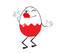 Funny Egg Emoticons, Animated sticker #15530648