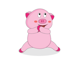 Love Yoga Plump Pink Animate sticker #15530949