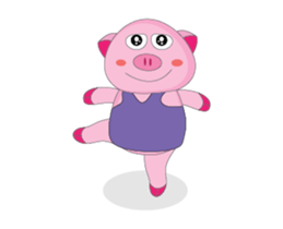 Love Yoga Plump Pink Animate sticker #15530953