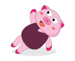 Love Yoga Plump Pink Animate sticker #15530959