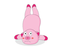 Love Yoga Plump Pink Animate sticker #15530965