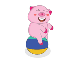 Another Love Yoga Plump Pink Animate sticker #15531268