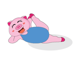 Another Love Yoga Plump Pink Animate sticker #15531287