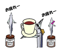 Parent and child of moving Saury sticker #15531384