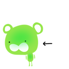 meron bear sticker #15532192