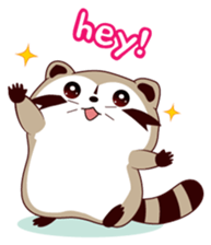 North American Raccoon (V6) sticker #15532418