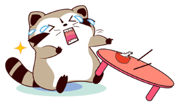 North American Raccoon (V6) sticker #15532419