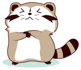 North American Raccoon (V6) sticker #15532422