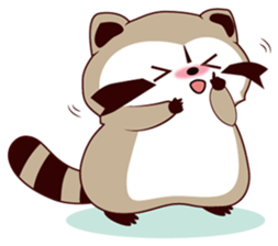 North American Raccoon (V6) sticker #15532425