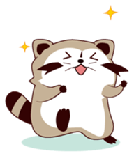 North American Raccoon (V6) sticker #15532441