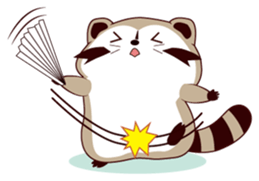 North American Raccoon (V6) sticker #15532442