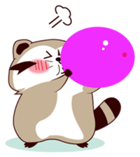 North American Raccoon (V6) sticker #15532444