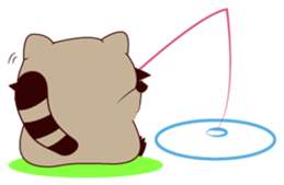 North American Raccoon (V6) sticker #15532447