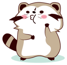 North American Raccoon (V6) sticker #15532449