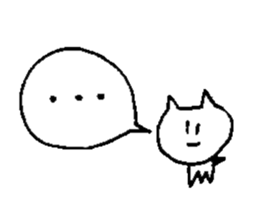 lazy neko sticker #15532903