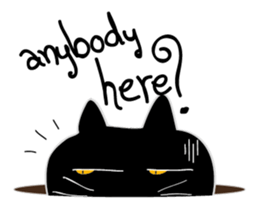 Black Cat [ver.Eng] sticker #15533755
