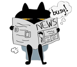 Black Cat [ver.Eng] sticker #15533757