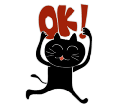 Black Cat [ver.Eng] sticker #15533761