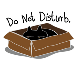 Black Cat [ver.Eng] sticker #15533765