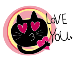 Black Cat [ver.Eng] sticker #15533773
