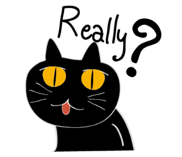 Black Cat [ver.Eng] sticker #15533775