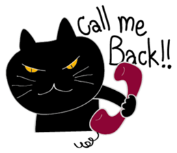 Black Cat [ver.Eng] sticker #15533777