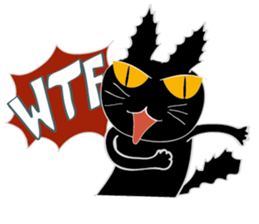 Black Cat [ver.Eng] sticker #15533784