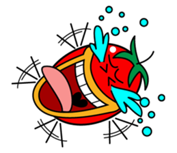 Tomato-Man sticker #15534077