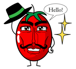 Tomato-Man sticker #15534102