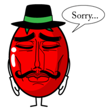 Tomato-Man sticker #15534109