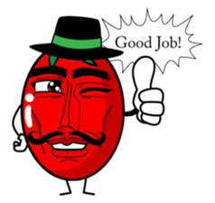 Tomato-Man sticker #15534111