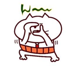 Kansai dialect Uncle cat part15 sticker #15534307