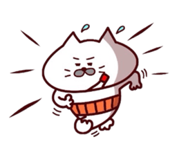 Kansai dialect Uncle cat part15 sticker #15534313