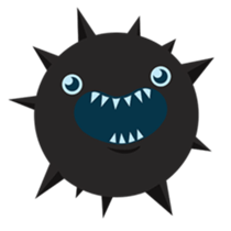 Doodle party sticker #15534548