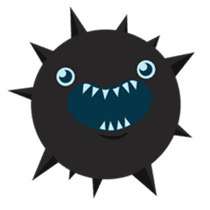 Doodle party sticker #15534548