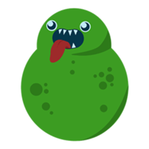 Doodle party sticker #15534550