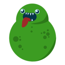 Doodle party sticker #15534550