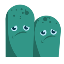 Doodle party sticker #15534553