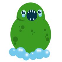 Doodle party sticker #15534555