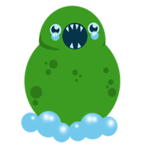 Doodle party sticker #15534555